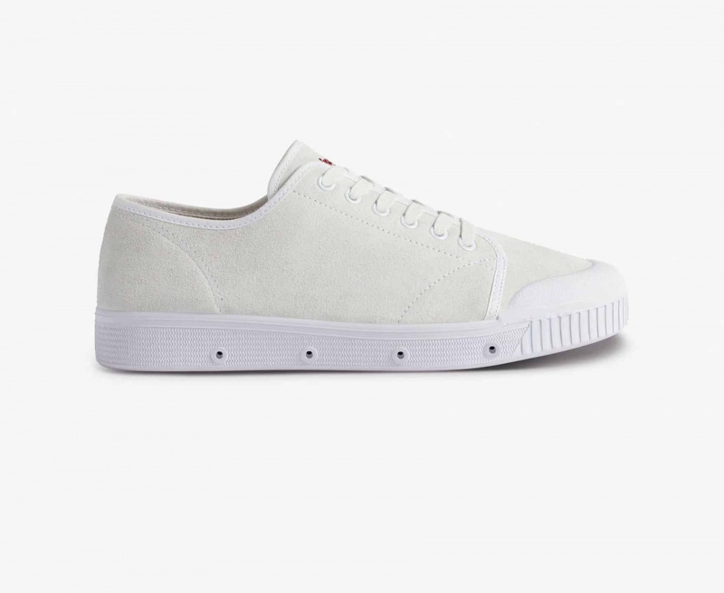 Basket Spring Court G2 Daim Blanche Femme | HAJ-39827183